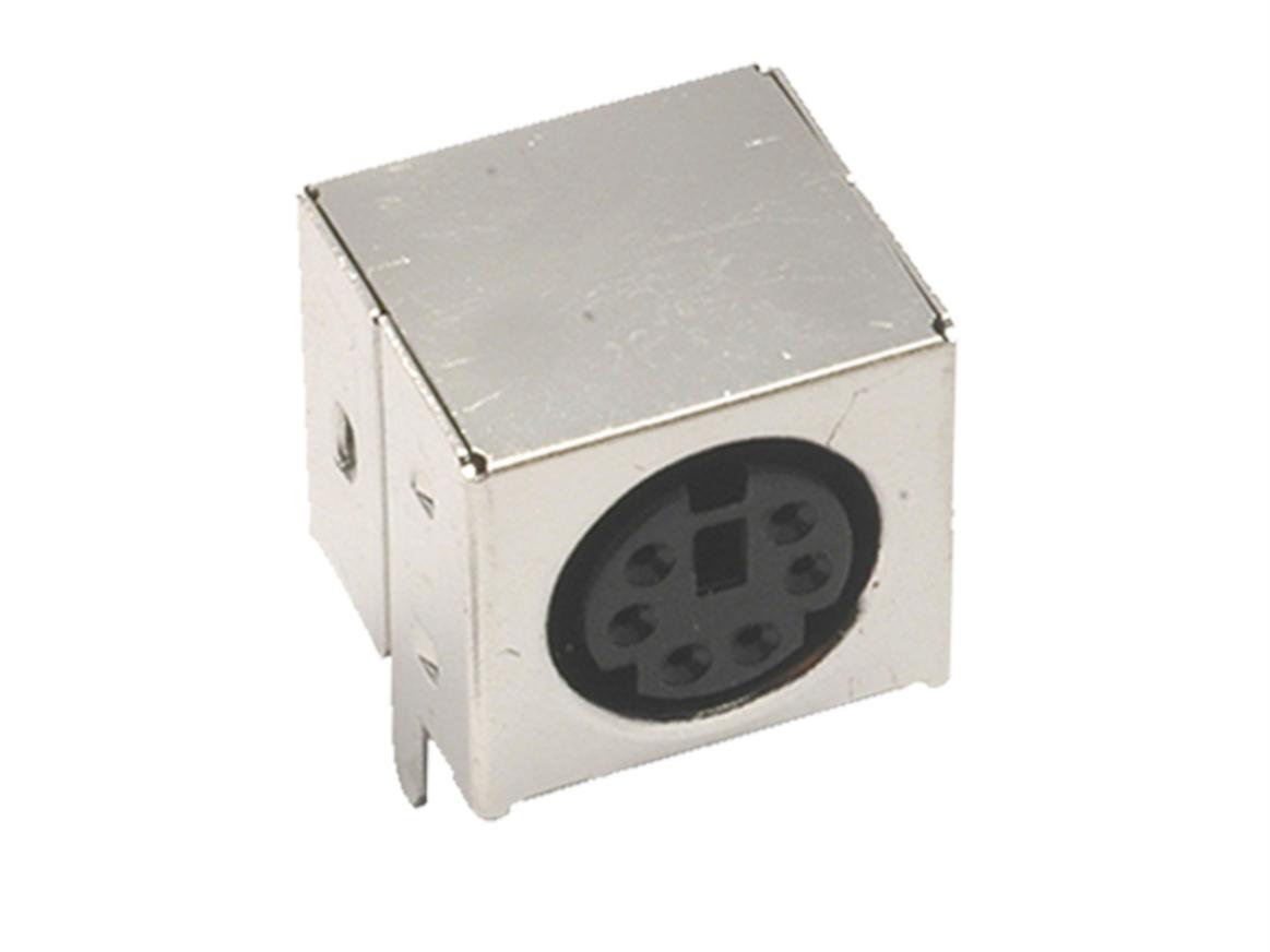 Standard shielded mini DIN connectors
